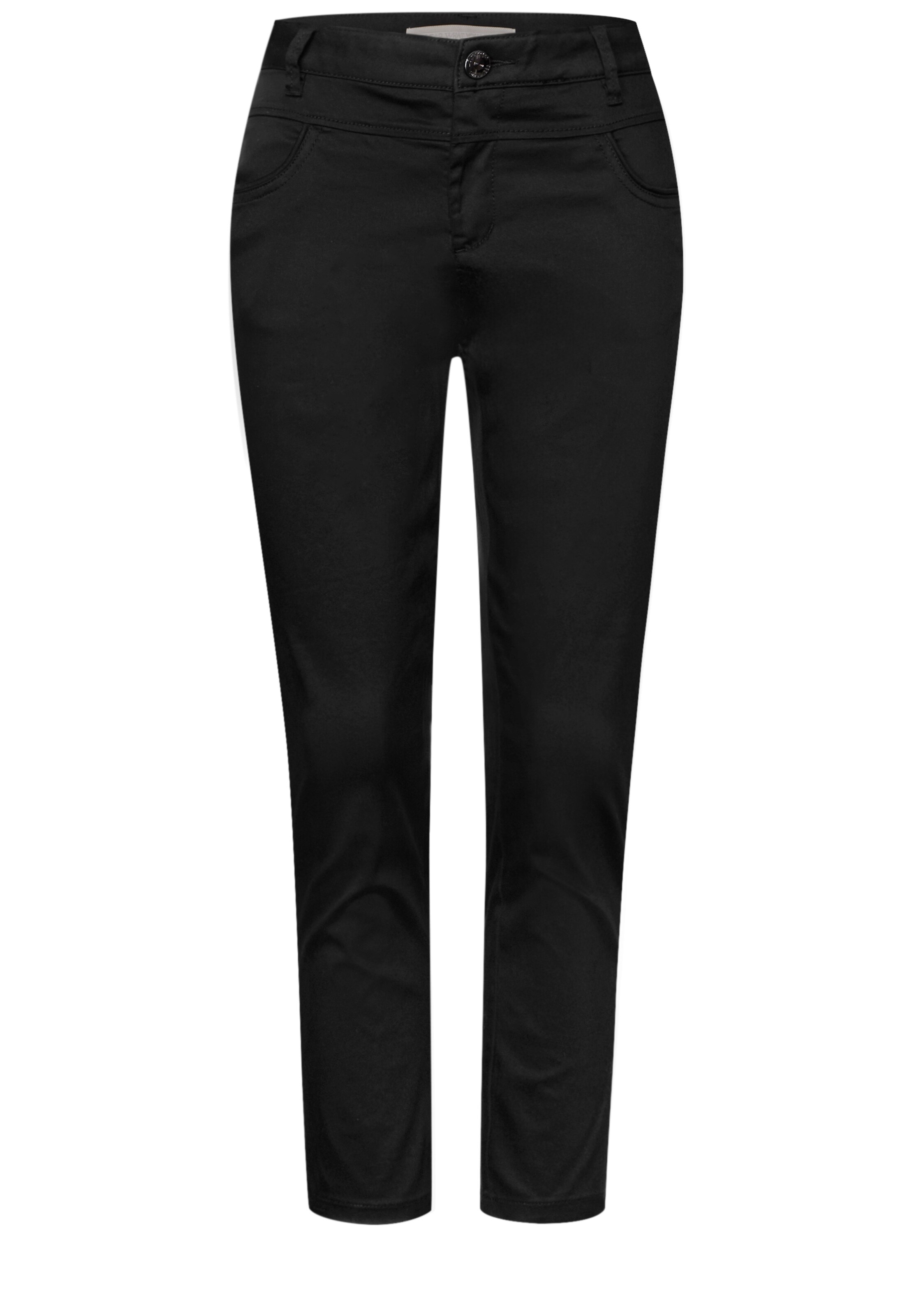 STREET ONE Pants in Black: front