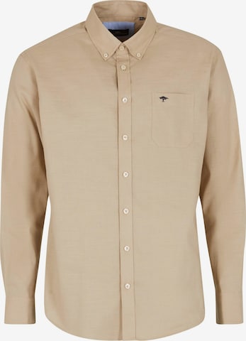 Coupe regular Chemise FYNCH-HATTON en beige : devant