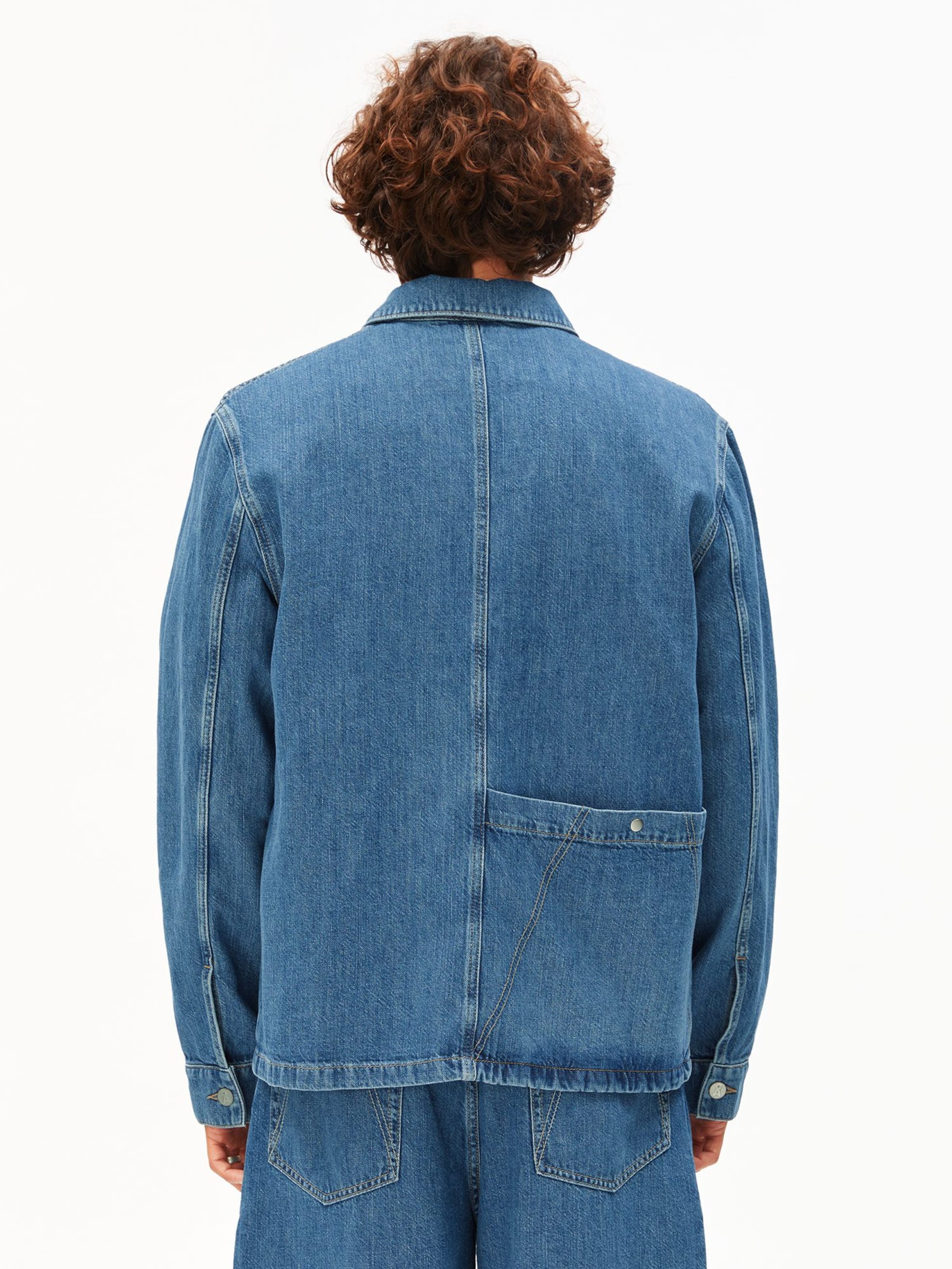 ARMEDANGELS Between-season jacket in Blue