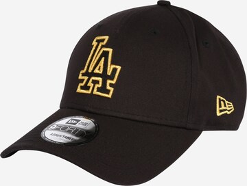 Cappello da baseball di NEW ERA in nero: frontale