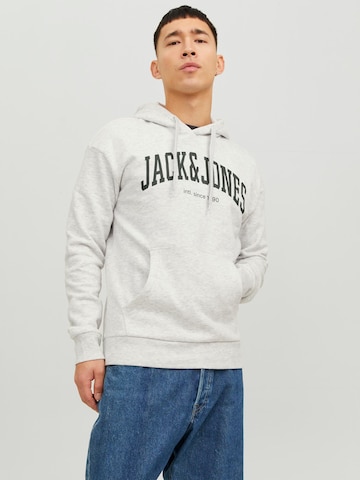 JACK & JONES Sweatshirt 'Josh' i hvid