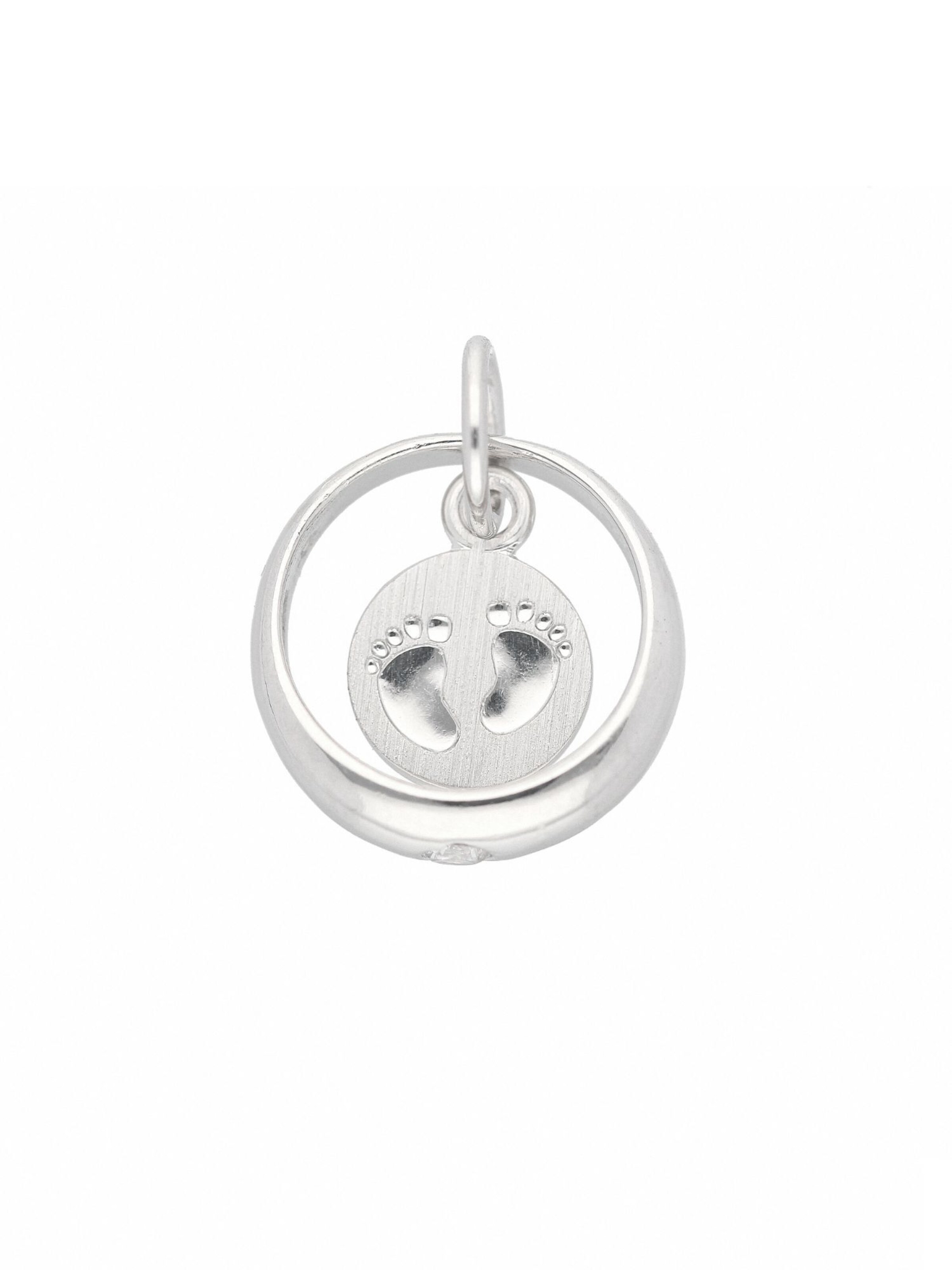 Adelia´s Anhänger 'Taufring' in Silber: Vorderseite