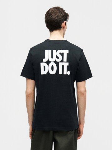 Nike Sportswear Футболка в Черный: спереди