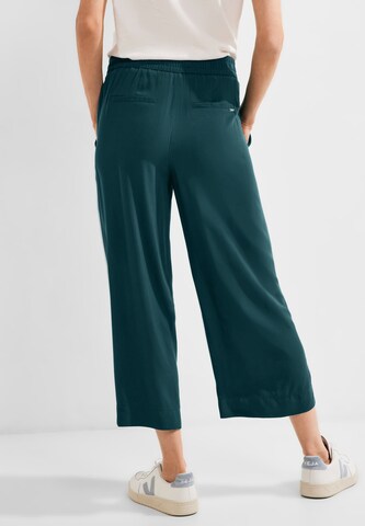 CECIL Wide leg Trousers 'Neele' in Green