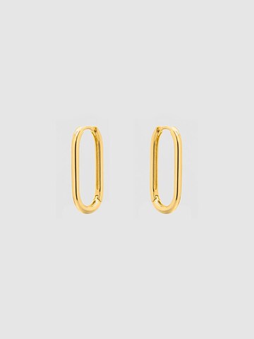 Luxenter Earrings 'Huitza' in Gold