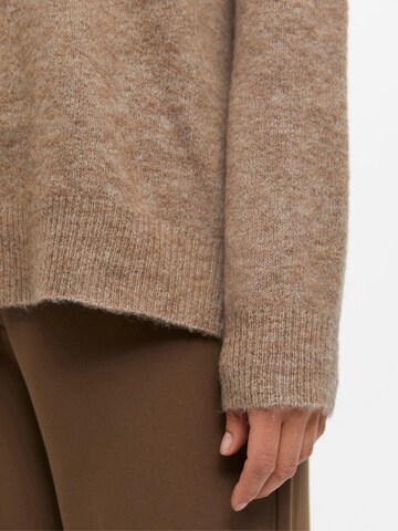 OBJECT Sweater 'Ellie' in Brown