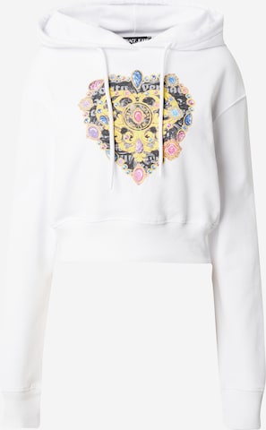 Sweat-shirt '76DP313' Versace Jeans Couture en blanc : devant