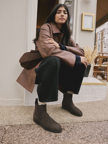 Next Enkellaarsjes 'Forever Comfort' in Bruin