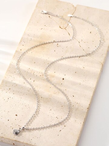 Hey Happiness Ketting 'Sailboat Sparkle' in Zilver