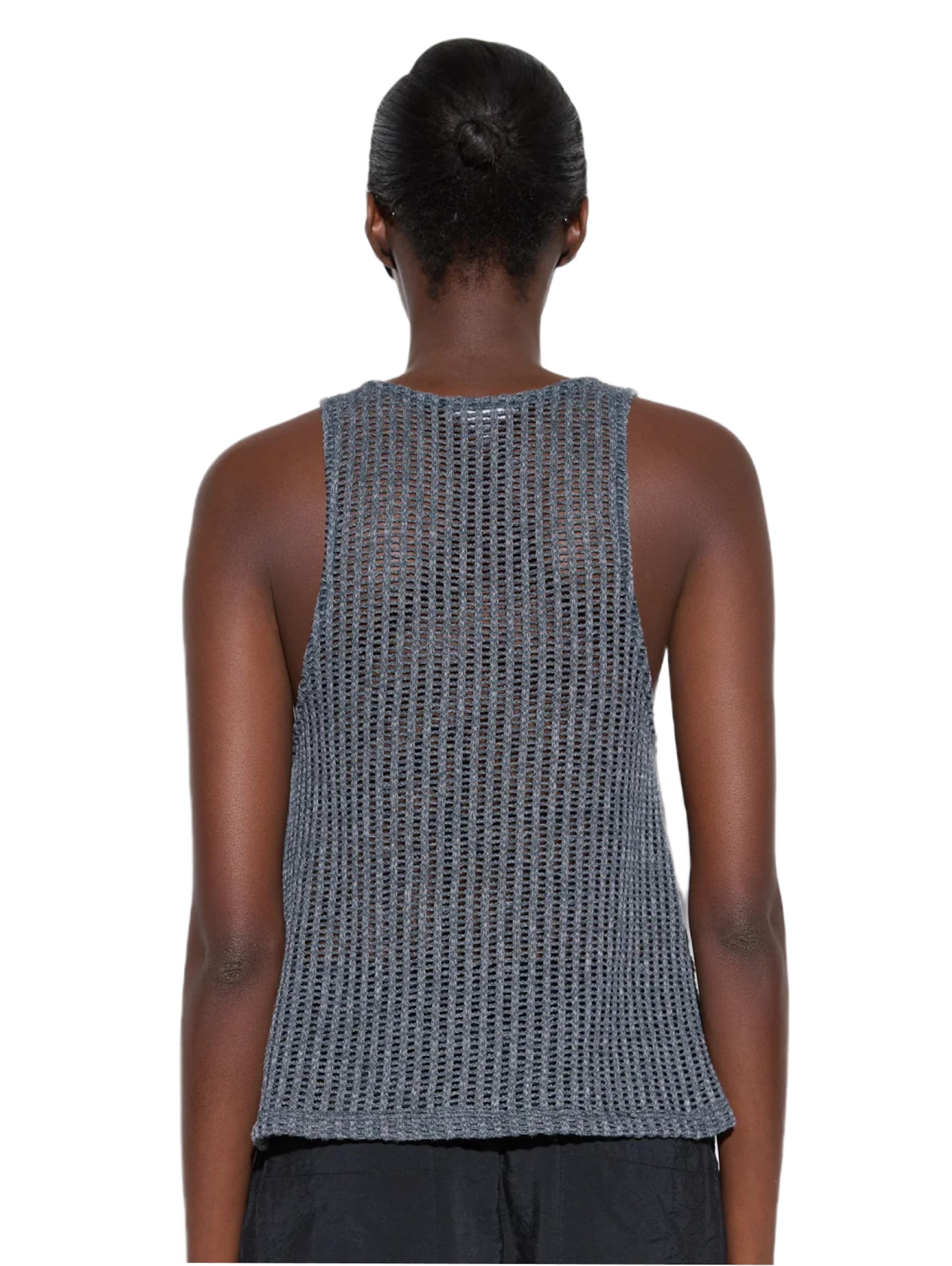 No Matter What Top in Grau