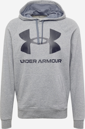 UNDER ARMOUR Sportsweatshirt in grau / schwarz, Produktansicht