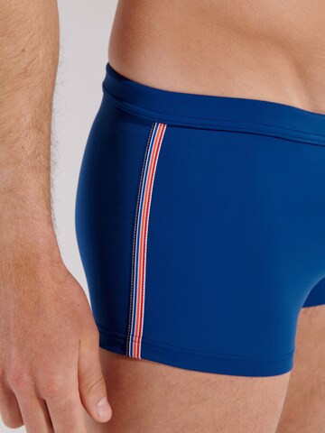 Shorts de bain ' Nautical Cup ' HOM en bleu