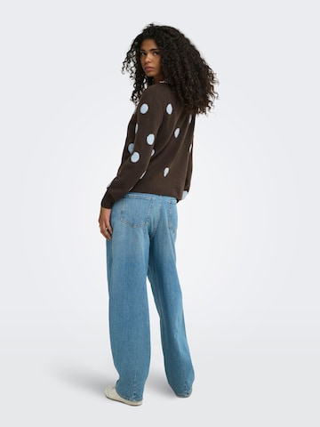 Cardigan 'ONL Rica' ONLY en marron