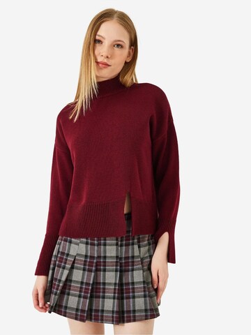 Bianco Lucci - Pullover 'Pullover' em vermelho