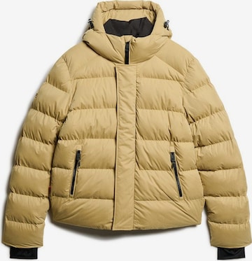 Superdry Winterjacke in Gelb: Vorderseite