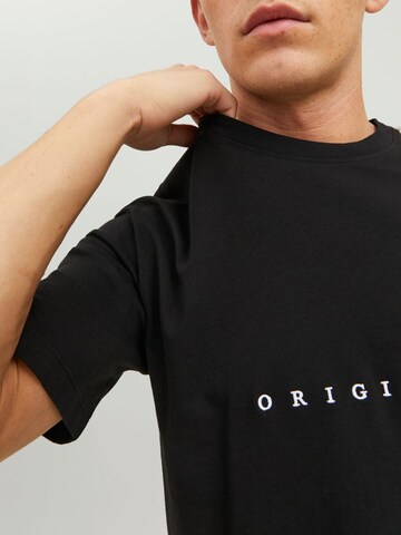 JACK & JONES Regular fit T-shirt 'Copenhagen' i svart