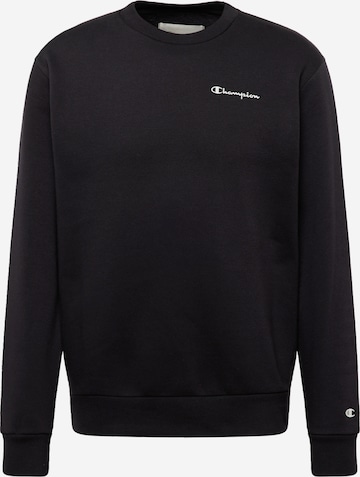 Champion Authentic Athletic Apparel Sweatshirt in Black: front