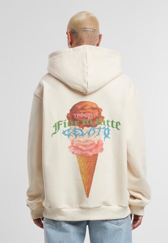Pica Pica Sweatshirt 'Fior di Latte' in Beige