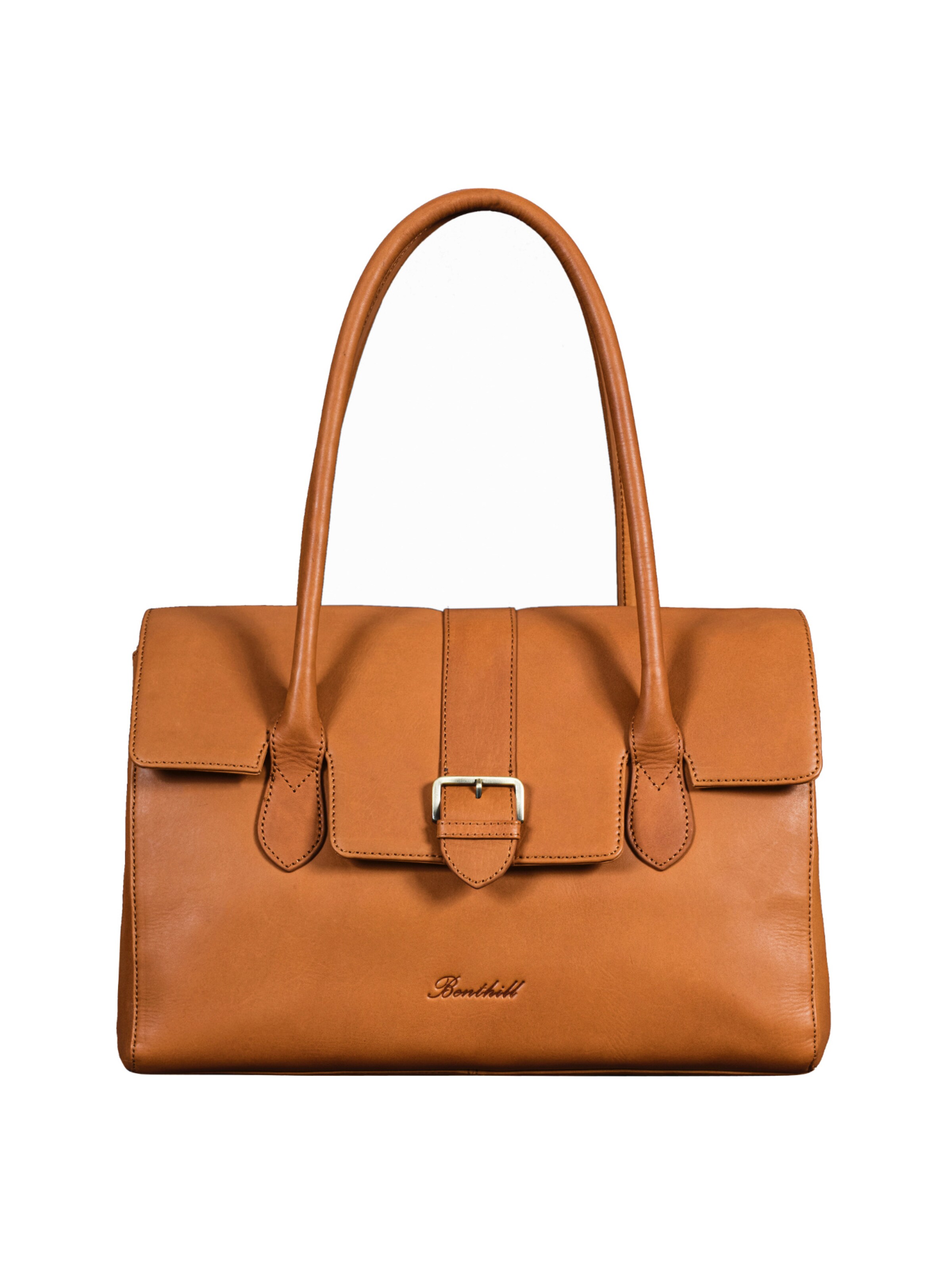 Benthill Handbag in Brown: front