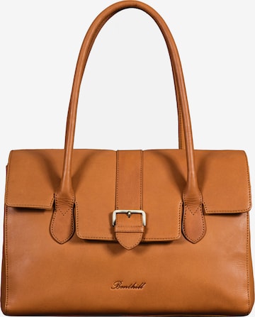 Benthill Handbag in Brown: front
