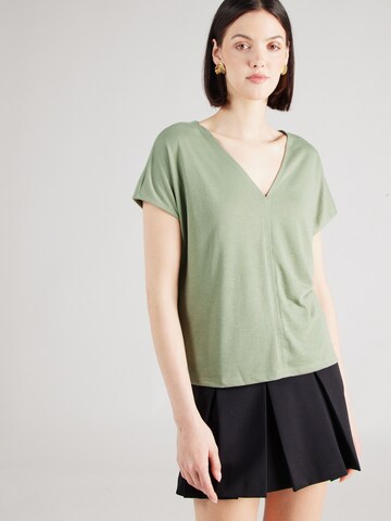 VERO MODA Blouse 'JOY' in Groen: voorkant