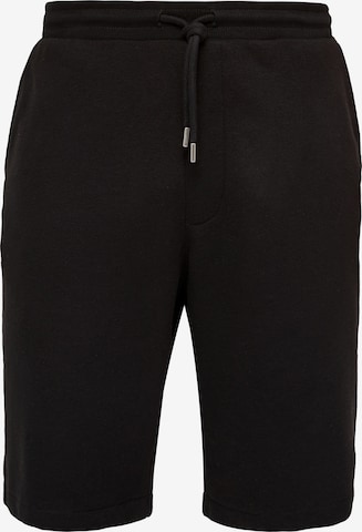 s.Oliver Shorts in Schwarz: predná strana