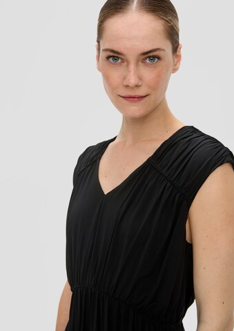 s.Oliver BLACK LABEL Kleid in Schwarz