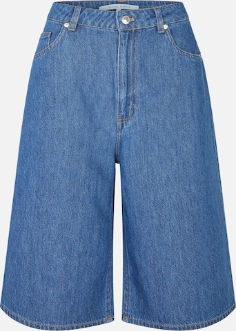 SECOND FEMALE Wide leg Jeans 'Lukana' in Blauw: voorkant