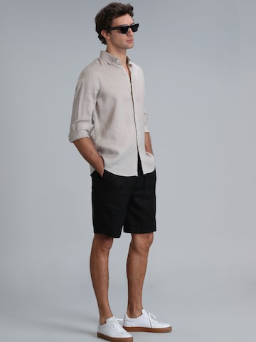 Lufian Slim fit Trousers 'ZEGLER' in Black