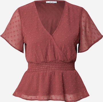 ABOUT YOU Blouse 'Janay' in Roze: voorkant