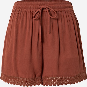 ABOUT YOU Pants 'Dorina' in Brown: front