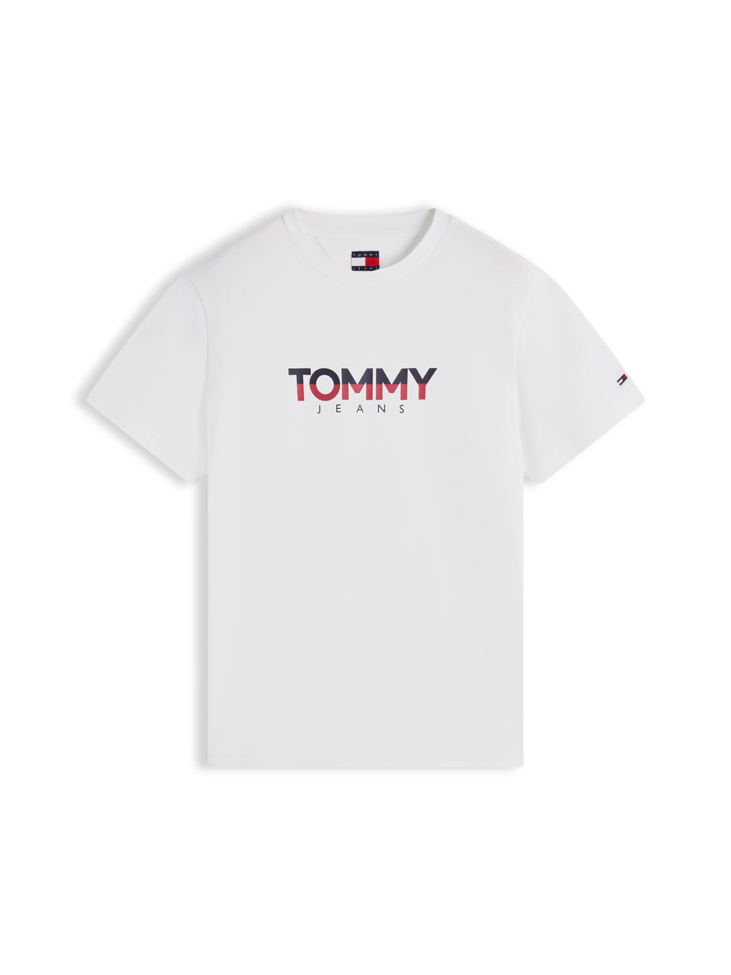 Tommy JeansMajica - bijela boja: prednji dio