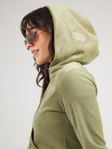 Juicy Couture Jopa na zadrgo 'REGAL REBELLE ROBYN' | zelena barva