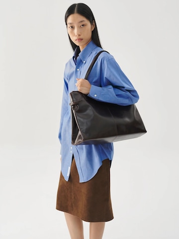 Geantă de umăr 'Cannes' de la VAGABOND SHOEMAKERS pe maro: față