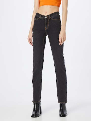 WEEKDAY Regular Jeans 'Twig' in Black: front