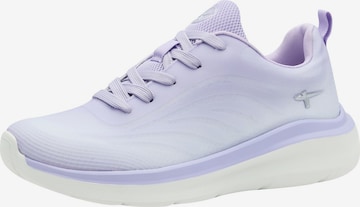 Baskets basses Tamaris en violet : devant