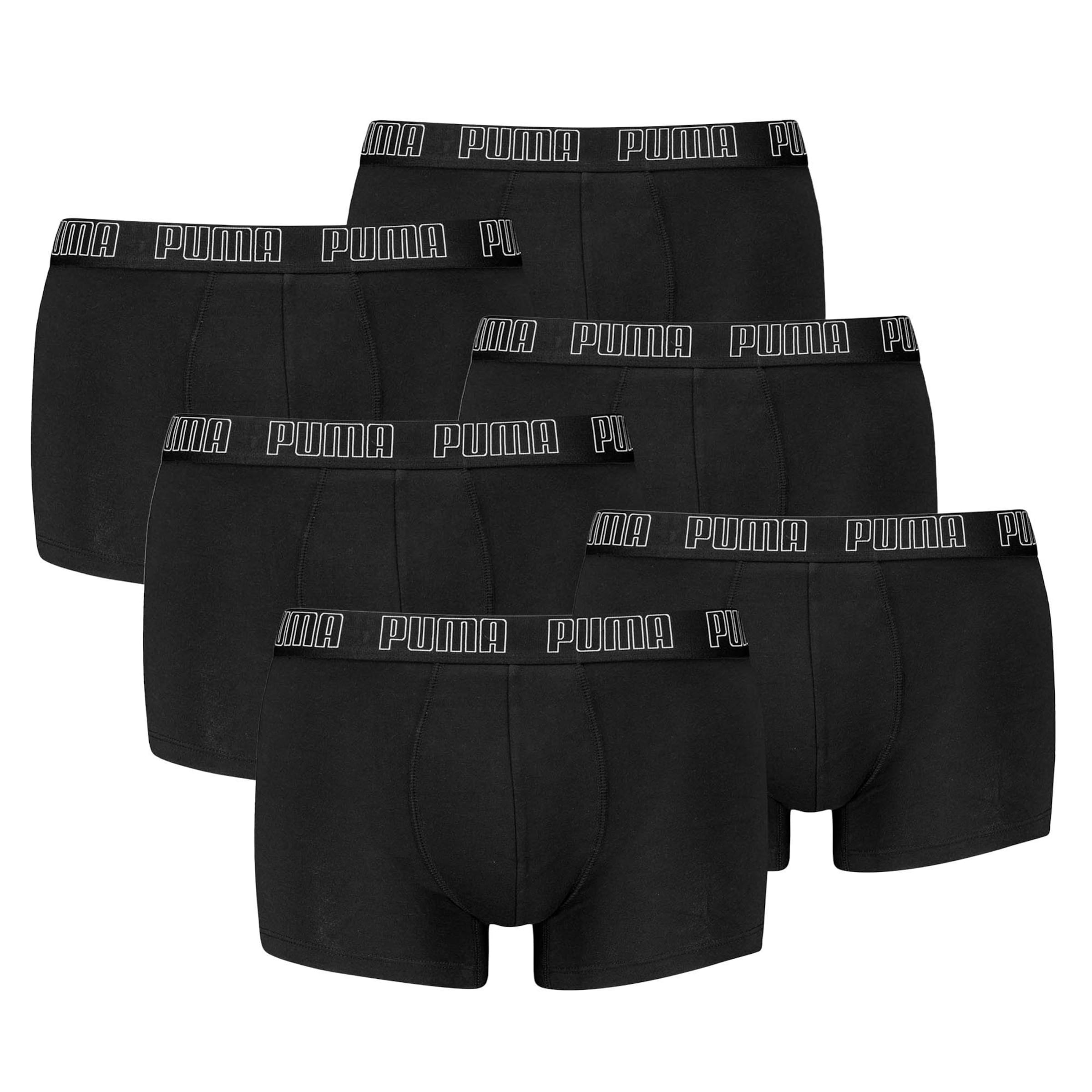 PUMA Boxershorts in Schwarz: Vorderseite