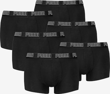 PUMA Boxerky – černá: přední strana