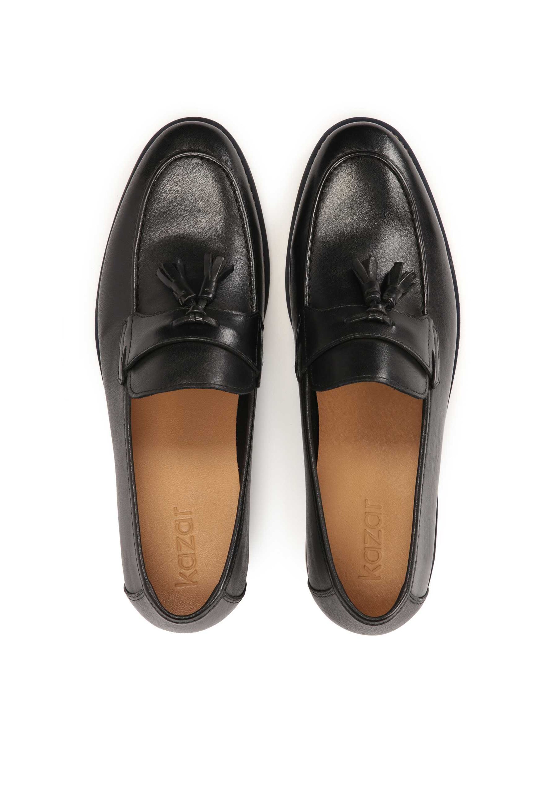 Slipper di Kazar in nero