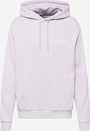 Les Deux Sweatshirt 'Blake' i pastellilla / hvid, Produktvisning