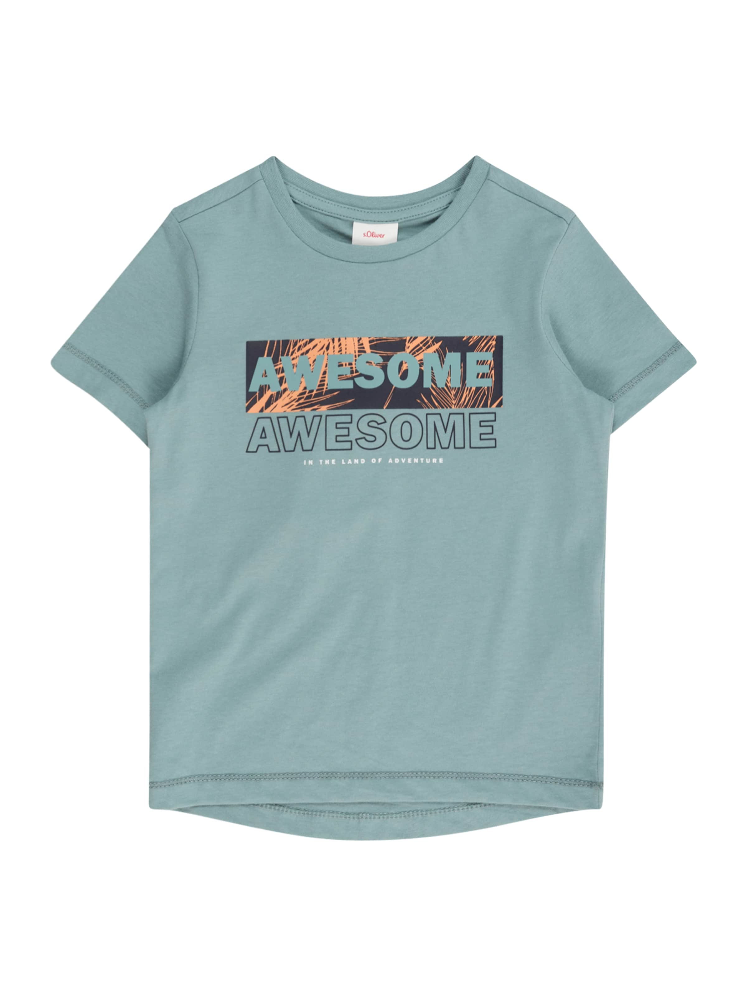 s.Oliver Μπλουζάκι σε μπλε: μπροστά