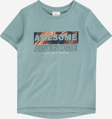 s.Oliver Shirt in Blau: Vorderseite