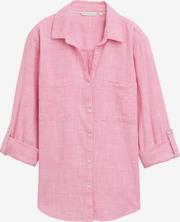 TOM TAILOR Blouse in Pink: front
