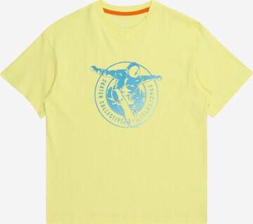 Jack & Jones Junior - Camiseta en amarillo: frente