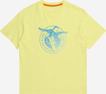 Jack & Jones Junior Μπλουζάκι σε κίτρινο: μπροστά