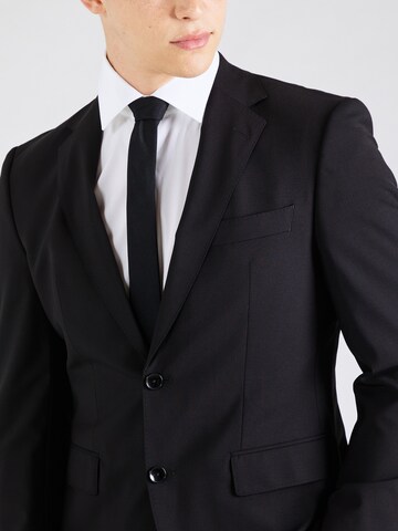 Coupe regular Veste de costume 'Jeckson' BOSS en noir