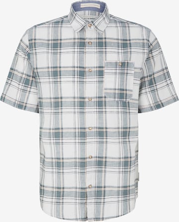 TOM TAILOR Regular fit Button Up Shirt in White: front