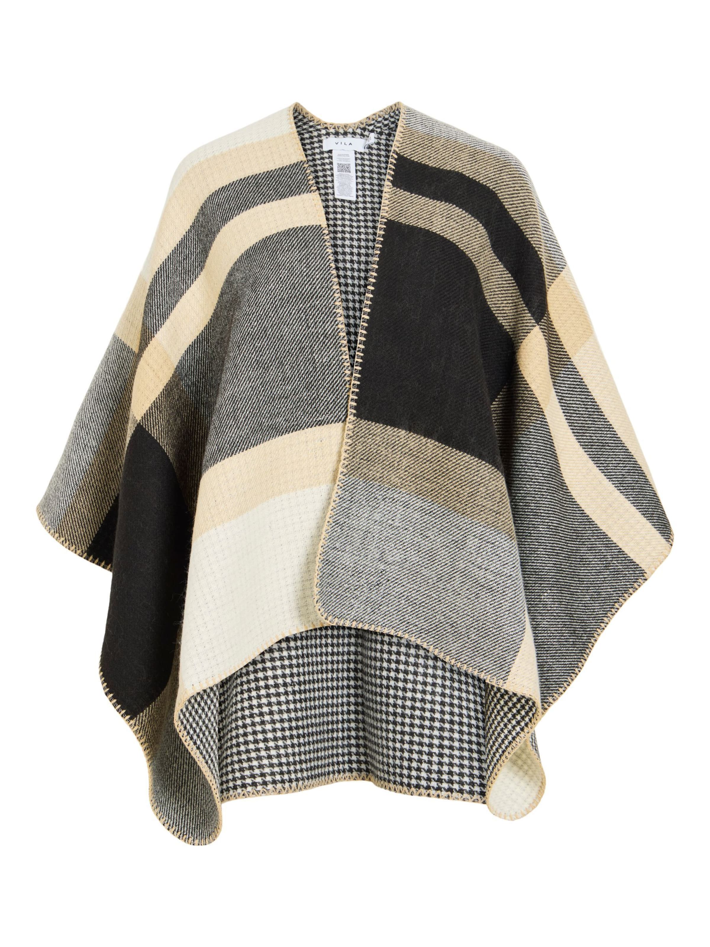 Mantellina di VILA in beige: frontale
