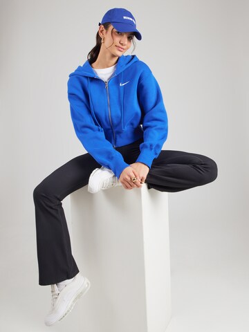 Nike Sportswear Sweatjacka 'PHNX FLC' i blå