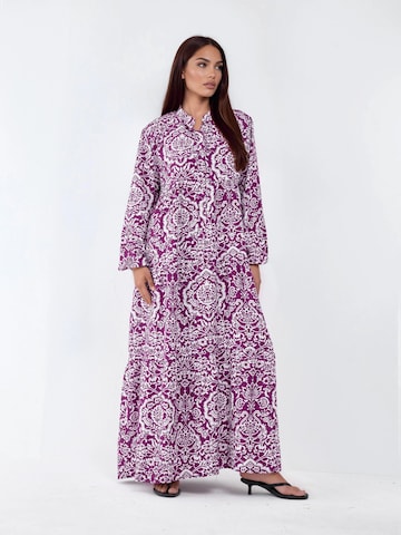 Hiccup Dress in Purple